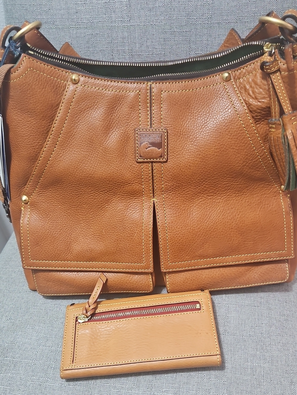 Doonney & Bourke Kingston Hobo And Wallet - Picture 12 of 17
